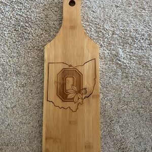 Ohio State Engraved Bamboo Cutting Board
